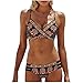 Produktbild Damen Bikini Set Push Up Gepolsterte BH Beach Bademode Von Xinan (M, Schwarz)