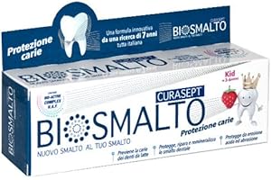 HUCBDJT Curasept Biosmalto dentifricio kid 3-6 anni 30ml