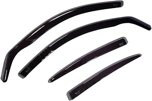HEKO-11122 Front Rear Wind Deflectors Fits BMW 3 Series 5-Door Estate 98-5 (4 Pieces)