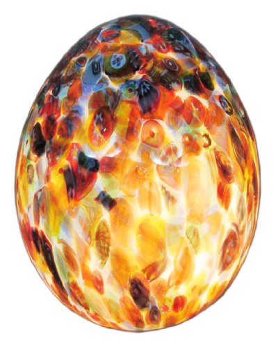 Preisvergleich Produktbild Murano Egg Glas (Murano Qualität) Tischleuchte E14 40W