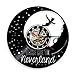 Produktbild YALESU Peter Pan Vinyl Record Wall Clock, Cool Classic Nostalgic Movie Art Wall Decoration Gift-30cm (12 Zoll)