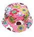 Produktbild Fletion Blumenmuster Cartoon Kinder Sun Hut Baby Mädchen Jungen Fischerhut Fischermütze Schlapphut Sommer Sonnenhut UV Schutz Kappe