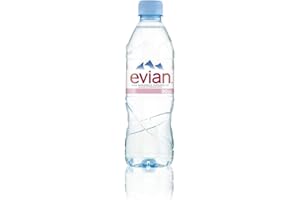 Evian Still Water, 500ml- Pack of 24