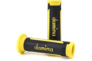 DOMINO Tommaselli - Par de puños A350 Turismo antracita/amarillo