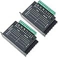 senzooe 2pcs TB6600 4A 9-42V CNC Controller Stepper Motor Driver for Single Axis Two-Phase Hybrid Stepping Motor for CNC