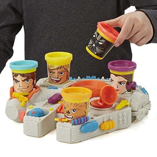 Imagen 3 de Play-Doh Playset Millenium Falcon con diseño Star Wars (Hasbro B0002)