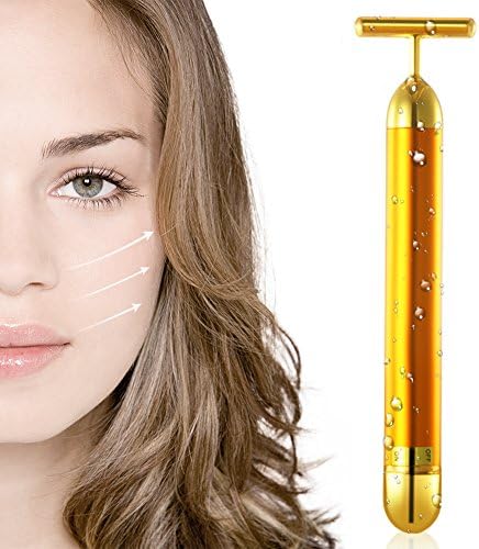 Goodsmiley 24K Golden Beauty Bar, Waterproof Tighten skin massager - Eliminate excess fat and facial edema