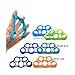 Produktbild SYSI 6er-Set Finger Krafttraining Rehabilitation Verschiedene Farben, Drei verschiedene Widerstände(6.6LB, 8.8LB, 11LB)