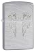 Produktbild Zippo 60002311 PL Angel Wings Feuerzeug, Messing, Edelstahloptik, 1 x 3,5 x 5,5 cm