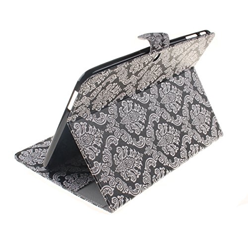 Samsung Galaxy Tab 4 10.1 Hülle,Samsung Galaxy Tab 4 10.1 SM-T530 Hardcase,Ekakashop Luxus Bunt Totem-Blume Muster Design Flip Painted PU Ledertasche Hülle im Bookstyle Folio Cover hüllen Schutzhülle Magnetic Protection Protective Handyhülle mit für Samsung Galaxy Tab 4 10.1 Hülle SM-T530 SM-T535 Tablet + 1x Kostenlos Ständer (Farbe zufällig) - 8