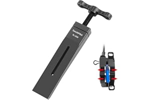 TerchPilet Bicycle Hydraulic Disc Brake Piston Press Tool for SRAM Calipers – CNC Aluminum, Compatible with Shimano, Magura Dual/Quad Piston Ceramic Brakes, Quick & Easy Brake Maintenance Tool