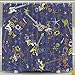 Produktbild AORSTAR Duschvorhang d¨¦COR Rock You Guitar Pattern Shower Curtain, Custom Waterproof Fabric Waterproof Shower Curtain Eco-Friendly Tie-Dye Decor 72x72 Inch
