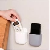 Luti Concept Duvara Monte Telefon Şarj İstasyonu Pratik Yapışkanlı Telefon Banyo Mutfak Askısı 3M Yapışkanlı Cep Telefonu Duv