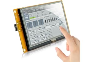 SCBRHMI 7 pouces HMI 800 x 480 TFT LCD Display Touch Module avec écran tactile + contrôleur + pilote + support programme tout microcontrôleur pour Arduino Uno et Mega ESP32