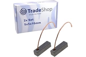 ‎TRADE-SHOP 2x Trade-Shop Motorkohle Kohle-Bürste 5mm x 5mm x 16mm kompatibel mit Mercedes-Benz SBC Bremse 1. Generation 2002-2004, Baureihe 211, Baureihe 219