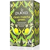 Pukka Herbs Organic Clean Matcha Green Tea 20 Bags (Pack of 4)