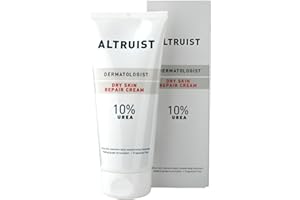 ALTRUIST. Dermatologist Dry Skin Repair Cream 10% Urea – Medical grade moisturiser with Glycerin and Urea by Dr Andrew Birnie, suitable for sensitive skin – 200 ml