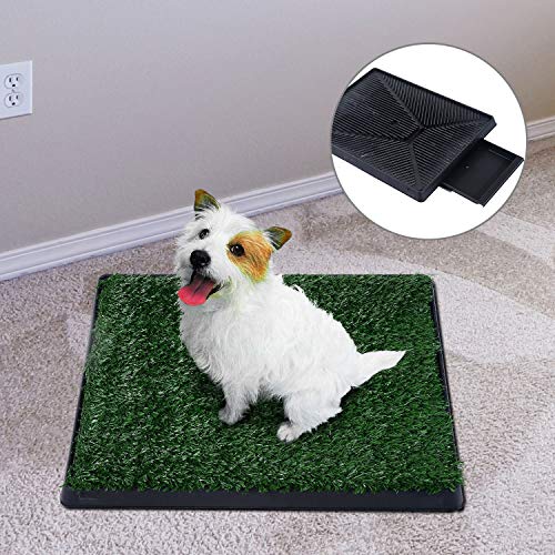 Sailnovo-Toilette-pour-Chien-Interieur-Bac--Litire-Intrieur-Domestiques-Tapis-dherbe