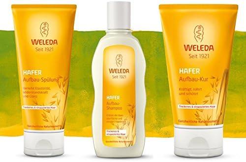 Weleda Oatmeal Conditioner 200 ml + Shampoo 190 ml + Treatment 150 ml in Set