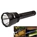 Produktbild LT-50 CREE xhp-50 5-mode 2530lm kaltweiß Licht Lampe Leuchtmittel Light Waterproof Ipx5 Taschenlampe Lampe (Black)