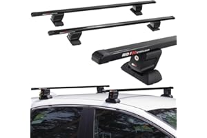 RIDIGO Barre de Toit STEELBAR pour Citroen C4 1 I 3/5-P 2004-2010