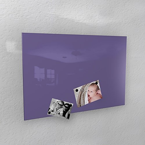 Magnetwand - blau-lila glänzend * RAL 4005 * hochglanz - 3 verschiedene Größen - 40 x 60 cm ; 50 x 80 cm ; 60 x 90 cm - (60 x 90 cm)