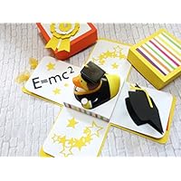 Geldgeschenk Geschenkverpackung zum Abitur Abi 2018 Explosionsbox mit Quietscheente Bachelor originell witzig handgefertigte Box