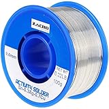 Zacro 0.6mm Lead Free Solder Wire Sn99 Ag0.3 Cu0.7 100g (0.22lb)
