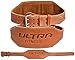 Produktbild Ultra Fitness 6 Premium Leather Weight Lifting Belt with Double Prong Back Gym Belt Training Support Fitness Training Bodybuilding Weight Lifting Belt, Ideal for Squat, Deadlift, Powerlifting, Large