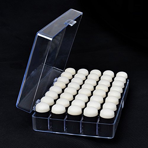 Finger Frottee Dauber mit Ein Fall für die Malerei Tintenpatrone Handwerk Karte Chalk Making Pack Of 40 - 3