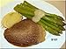 Produktbild Hüftsteak mit grünem Spargel - Lebensmittelattrappe, Fooddummy