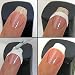 Prochive 10 X Pack of 48 Beauty French Manicure Tip Nail Guides Stickers Tips DIY Stencil Nail Art Line Guides