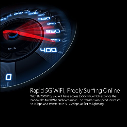 Blackview BV7000 PRO 5.0'' FHD Rugged Smartphone IP68 impermeabile/resistente/antiurto cellulare da lavoro con GPS/GLONASS/OTG/Fingerprint, 4G Android 6.0/4GB RAM 64GB ROM/Batteria 3500mAh/Dual SIM