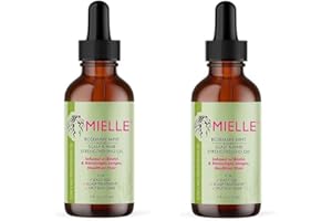 YUUFCY Rosemary Oil for Hair, Rosmarinöl Haare, Natürliches Ätherisches Bio-Rosmarinöl, Haarausfall-Behandlungsöl Für Trockenes, Geschädigtes Haar, Stimuliert Haarwachstum (2 Stücke)