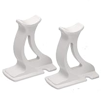 Support Sol Pour Radiateur Tubulaire MB FIX - Jusqu'à 200kg - Système Anti-Décrochage - Blanc