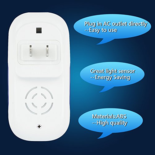 Aokey Motion Activated / Licht Empfindlich Automatische 18LED Motion Sensor Nachtlicht für Dachgeschoss Flur, Schlafzimmer, Wohnzimmer, Küche 2016 Neueste - 3