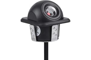 Cámara de copia de seguridad de estacionamiento, Tangxi 170 ° HD Amplio ángulo de visión Cámara frontal de visión/espejo retrovisor del automóvil a prueba de agua