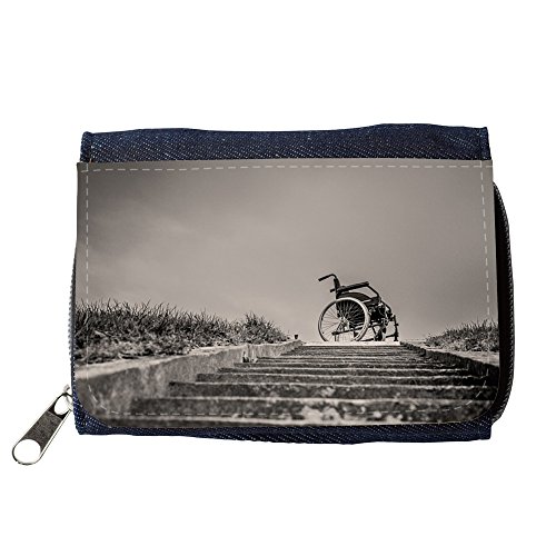 Preisvergleich Produktbild Portemonnaie Geldbörse Brieftasche / / M00292265 Rollstuhl Einsame Physical Krankenhaus / / Purse Wallet