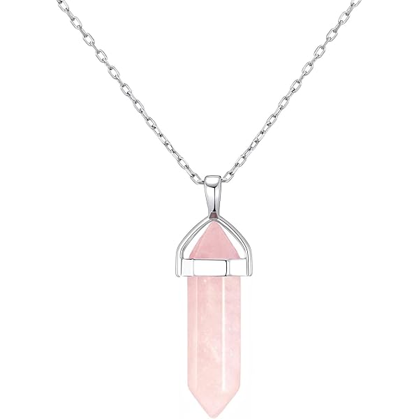 Collana con pietre preziose viola-ametista e nastro - Gioielli - Co