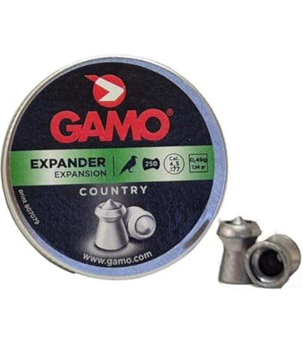 Pallini Mosquito 4.5 Mm Cal. 45 | Peso 0,52 G | Piombini Per Aria Compressa E CO2 | Adatti Per GAMO - 3