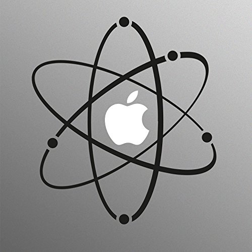 Atom-Abziehbild-Aufkleber für 13 15 17 Zoll Apple MacBook / Pro / Air Laptop