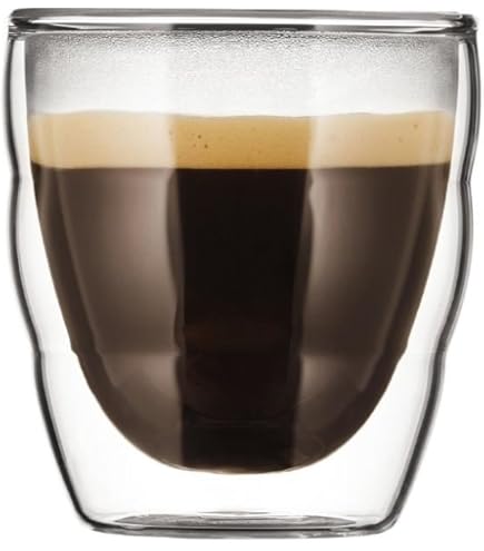 UpNew Style Double Walled Glasses 13 Oz - Borosilicate