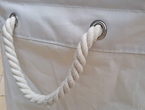 hausratplus 3er Wäschesortierer auf Rollen Wäschebox Wäschekorb sand - 2