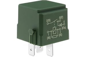 VGOL Automotive Level Control Five-pin Relay Replacement A0025427619 A0025422319 Compatible with Mercedes-Benz A B C E R S GL or M-Class Air Compressor Pump Relay