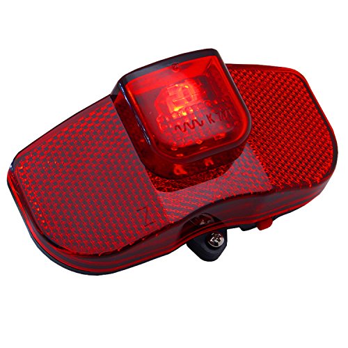 LED Hollandrad Matt Schwarz Fahrradbeleuchtung Set Rücklicht Scheinwerfer, Fahrradlampen - 3