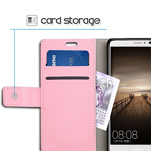 SLEO Funda Huawei Mate 9 Cartera Carcasa Piel PU Suave Flip Folio Caja Super Delgado Estilo Libro Soporte Plegable y Cierre Magn tico para Huawei Mate 9 - Rosa reviews SLEO Funda Huawei Mate 9 Cartera Carcasa Piel PU Suave Flip Folio Caja Super Delgado Estilo Libro Soporte Plegable y Cierre Magn tico para Huawei Mate 9 - Rosa