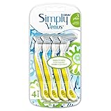 Gillette Simply Venus 3 Plus Disposable Razors x 4