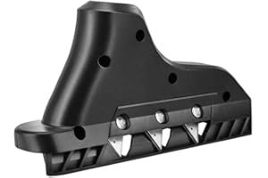 Y-Nut Block PlanTriple-Blade Edge Planer for Gypsum plasterboards with Perfectly Bevelled Front Edges Black