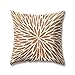 Produktbild tgyew Soft Plush Nordic Style Cushion Covers Grey White Red Green Brown Geometric Printing 45cm x 45cm(18 x 18inch) Throw Soft Plain Pillow Cases for Home Sofa Bed Decorative