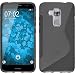 Produktbild PhoneNatic Case für Huawei Nova Plus Hülle Silikon grau S-Style + 2 Schutzfolien